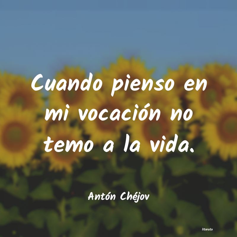 Frases de Antón Chéjov