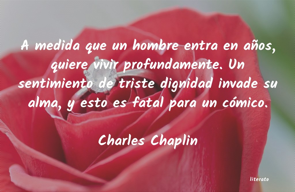 Frases de Charles Chaplin