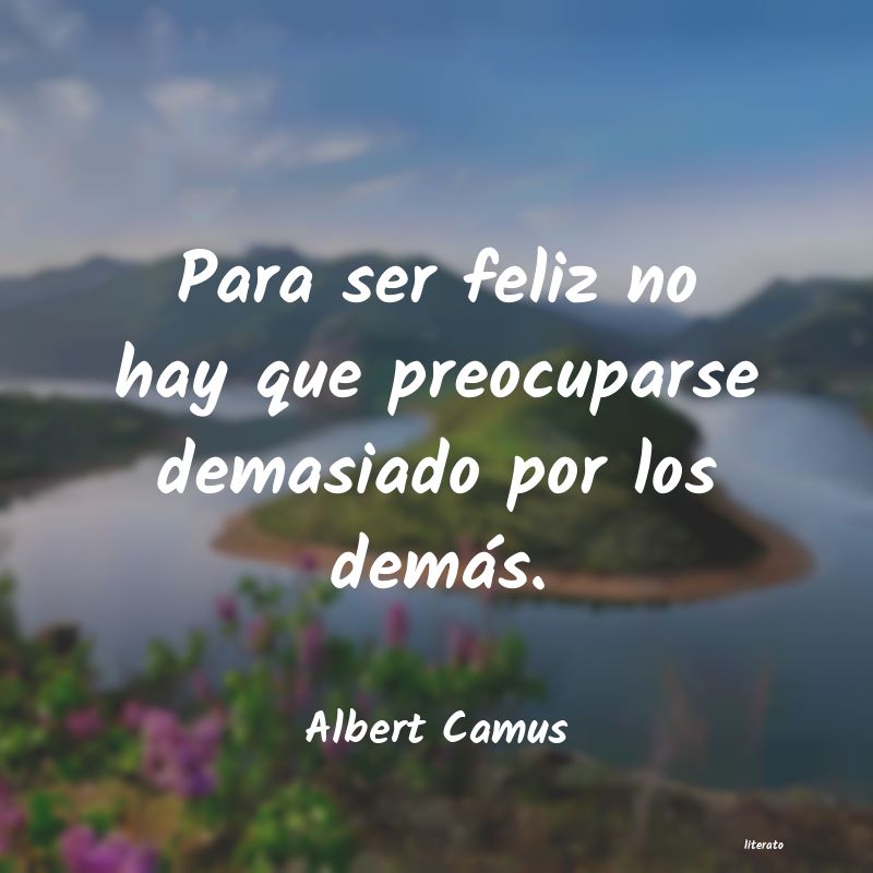 Frases de Albert Camus