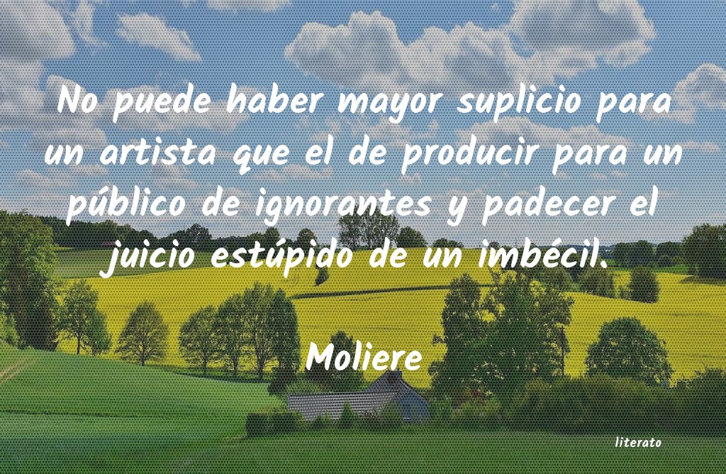 Frases de Moliere