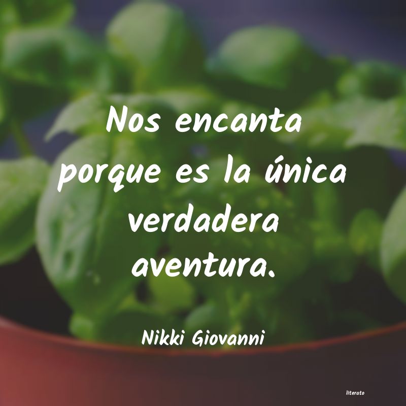 Frases de Nikki Giovanni