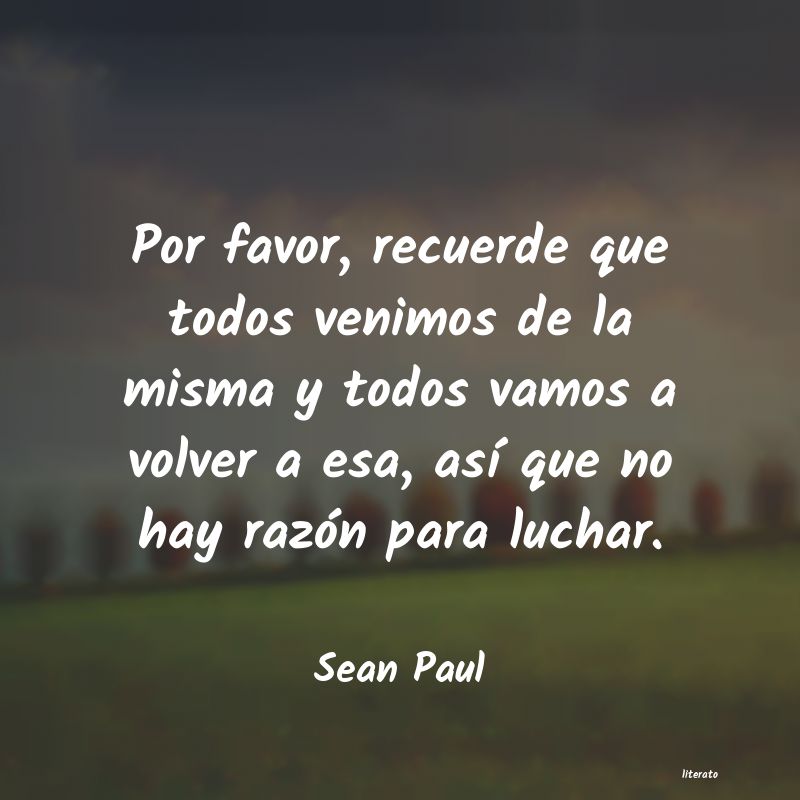 frases de Sean Paul
