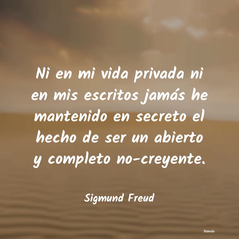 Frases de Sigmund Freud