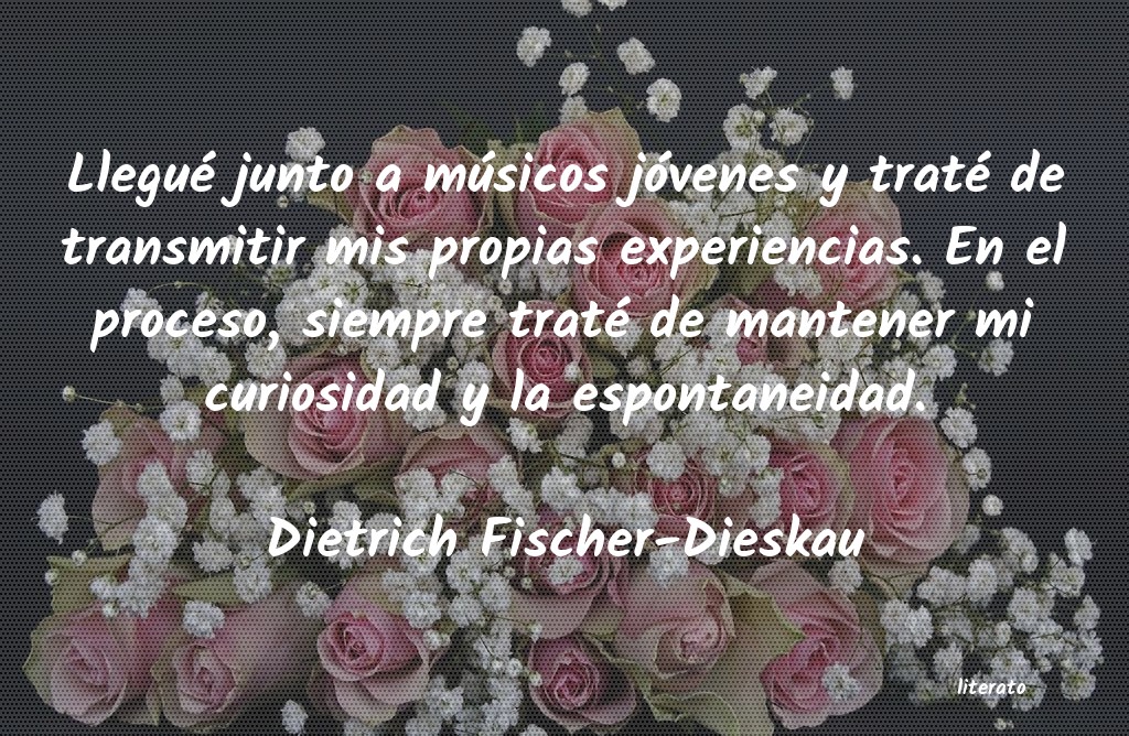 frases de Dietrich Fischer-Dieskau