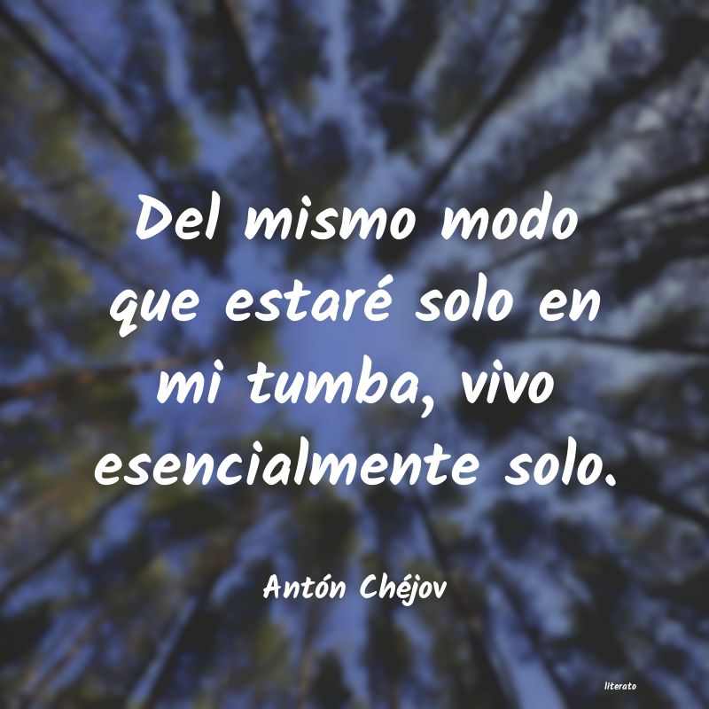 Frases de Antón Chéjov