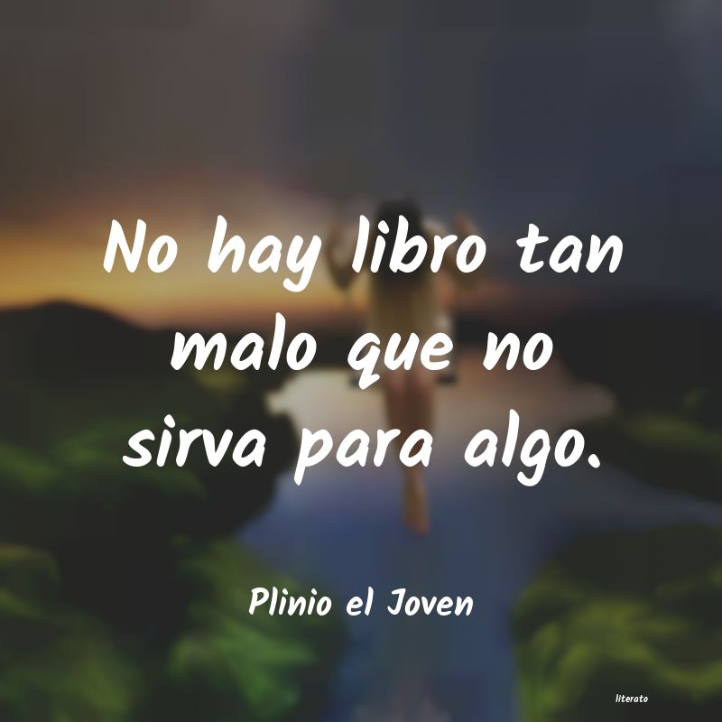 frases de Plinio el Joven