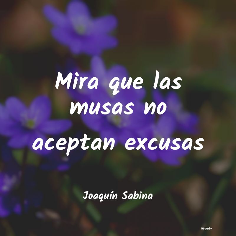 frases de JoaquÃn Sabina