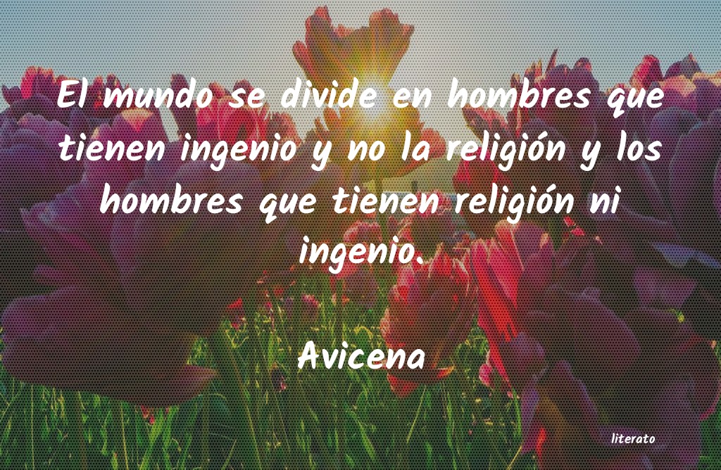 Frases de Avicena