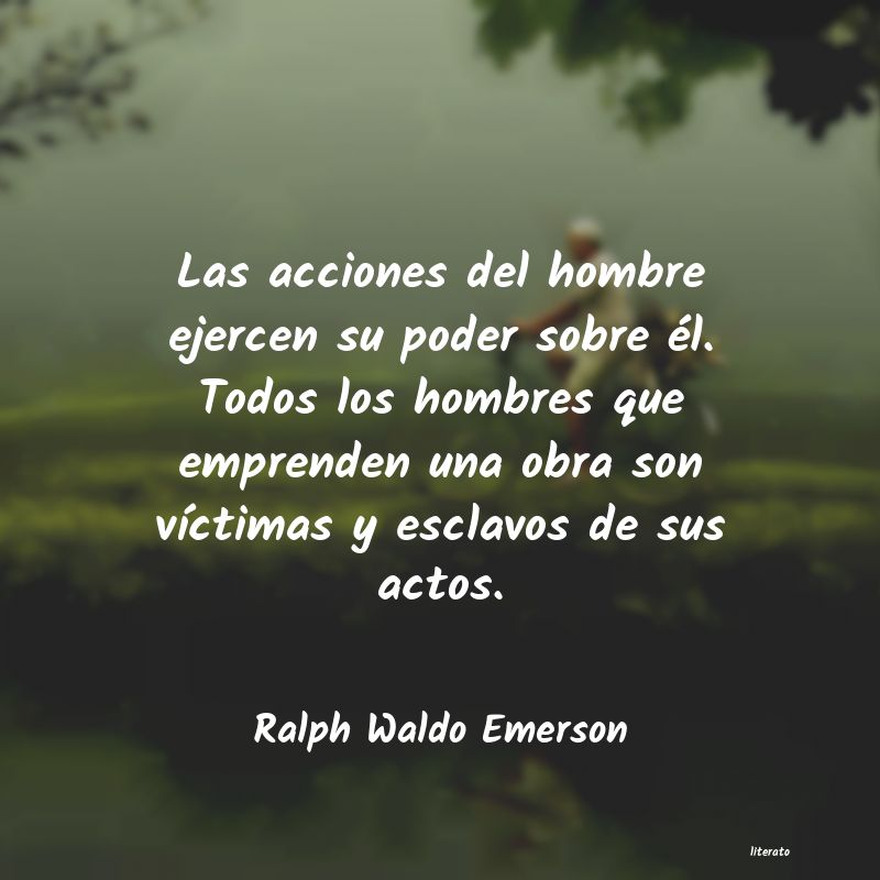 Frases de Ralph Waldo Emerson