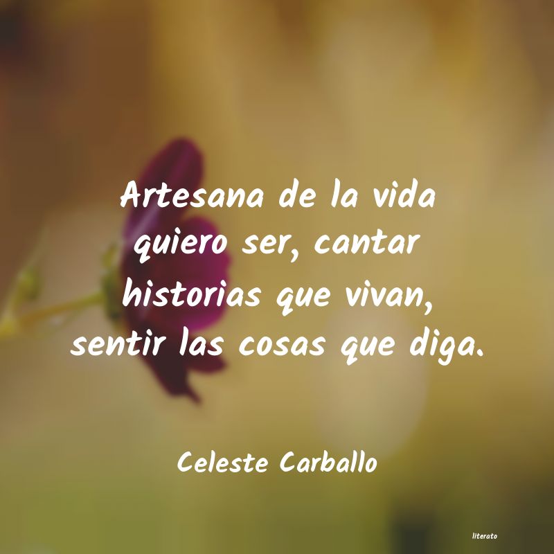 frases de Celeste Carballo