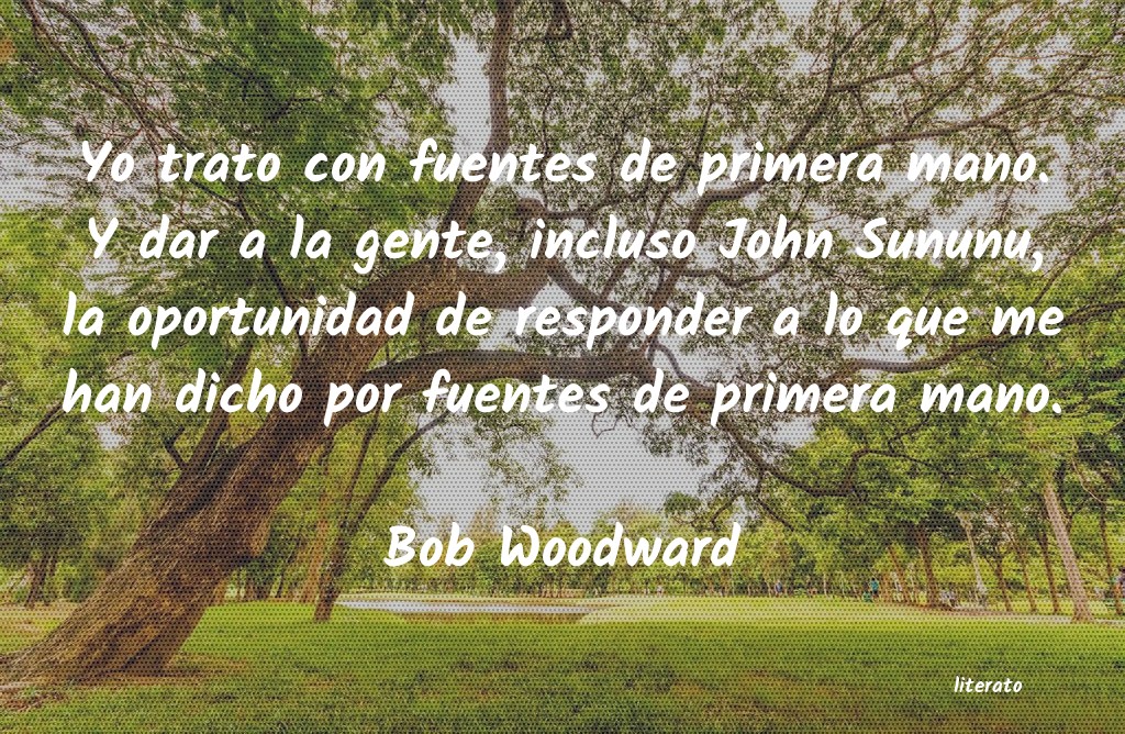 Frases de Bob Woodward