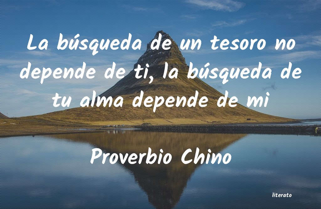 Frases de Proverbio Chino