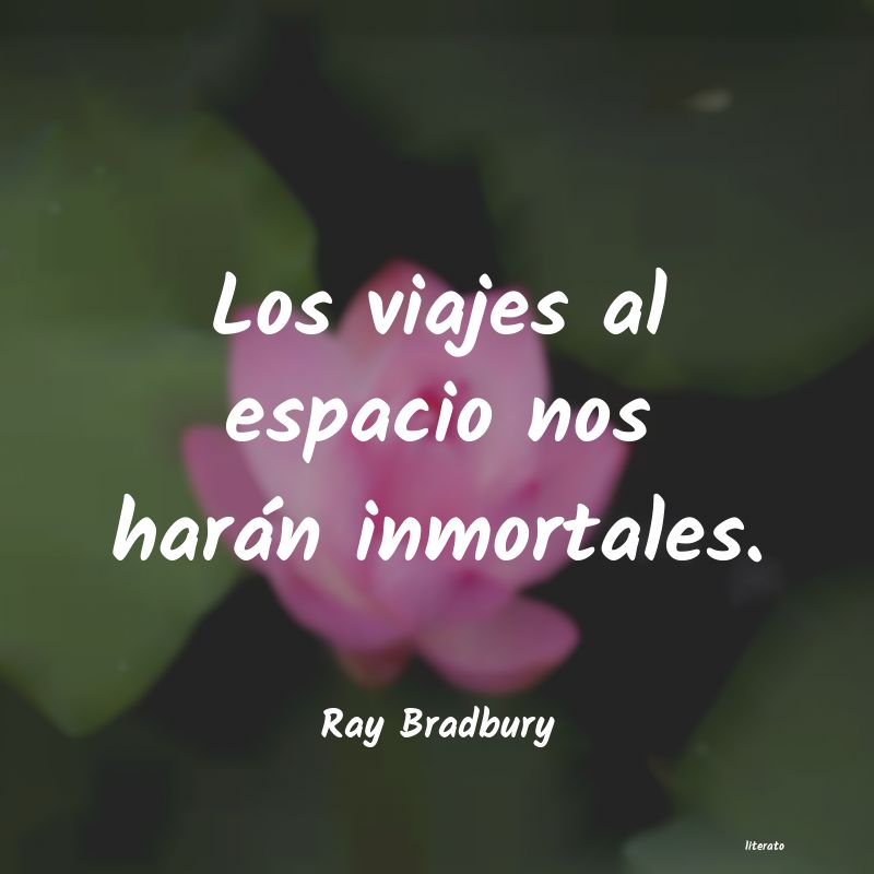 frases de Ray Bradbury