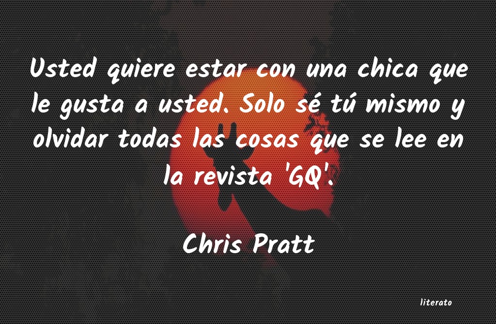 Frases de Chris Pratt