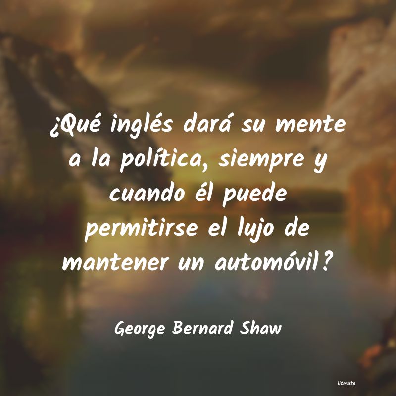 Frases de George Bernard Shaw