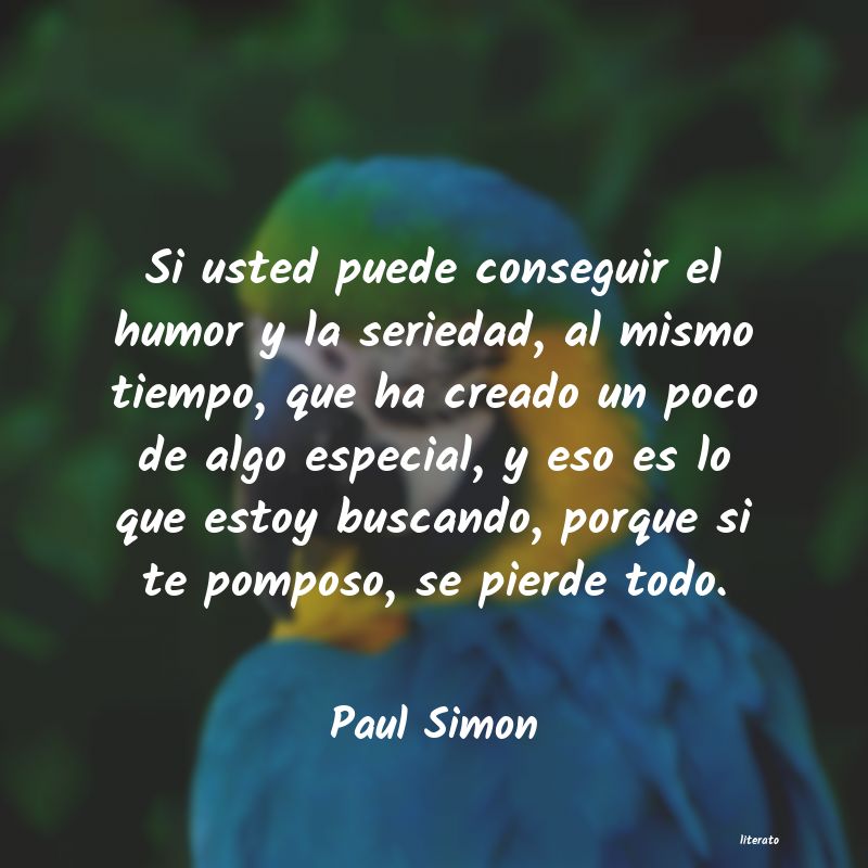 Frases de Paul Simon