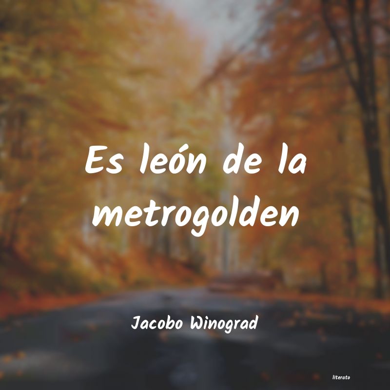 Frases de Jacobo Winograd