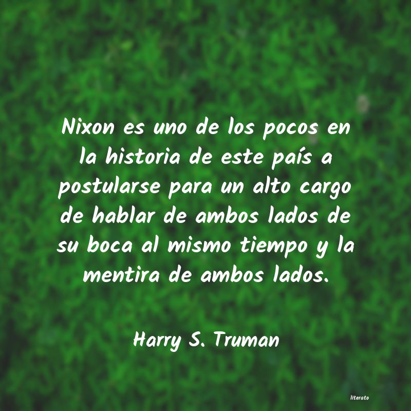 frases de Harry S. Truman