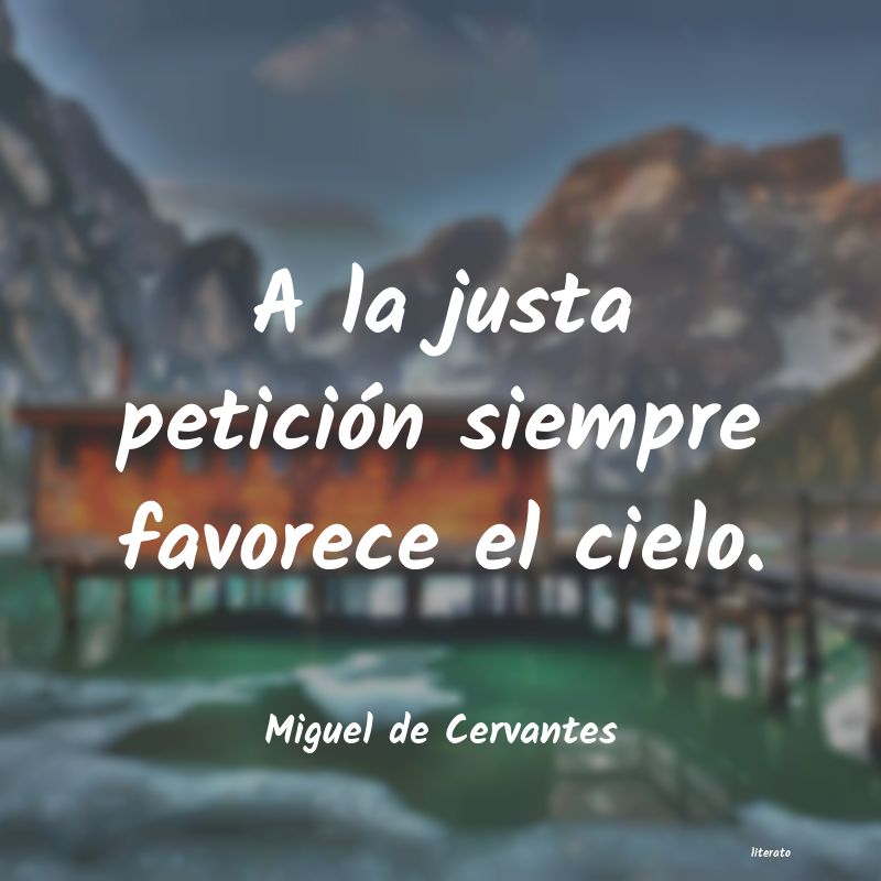 Frases de Miguel de Cervantes