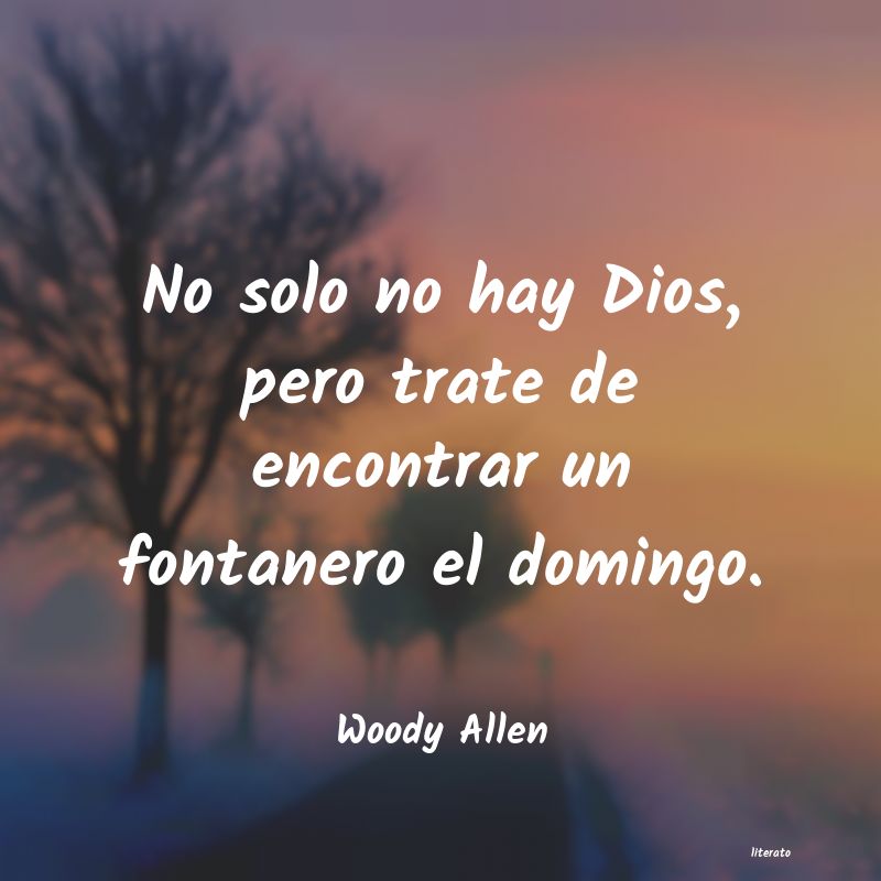 Frases de Woody Allen