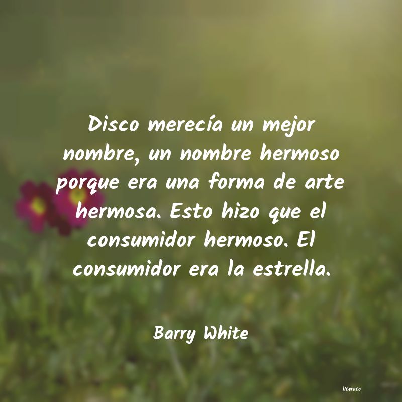 Frases de Barry White