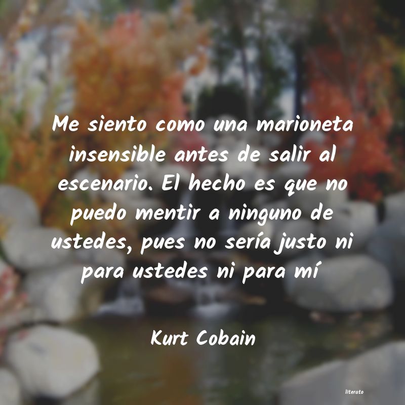 frases de Kurt Cobain