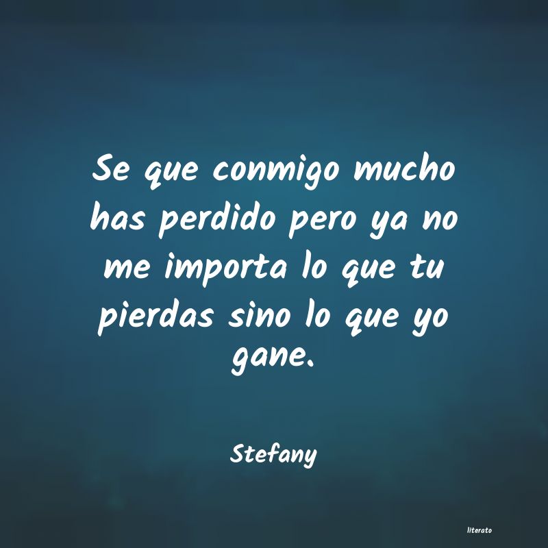 Frases de Stefany