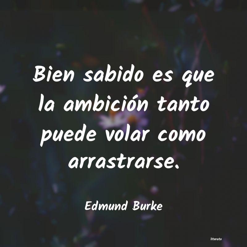 Frases de Edmund Burke