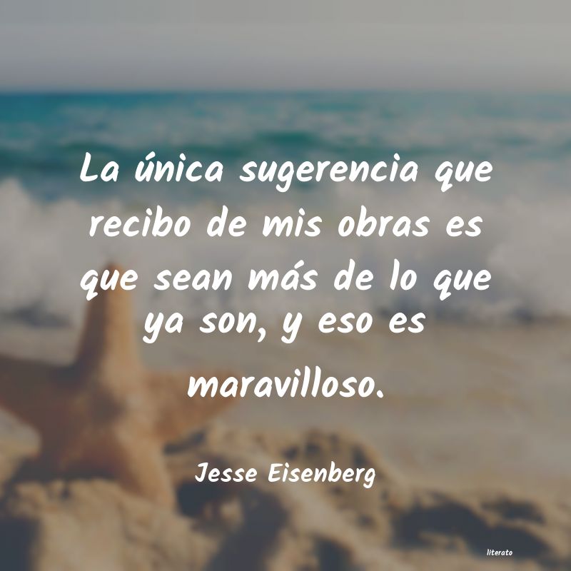 Frases de Jesse Eisenberg