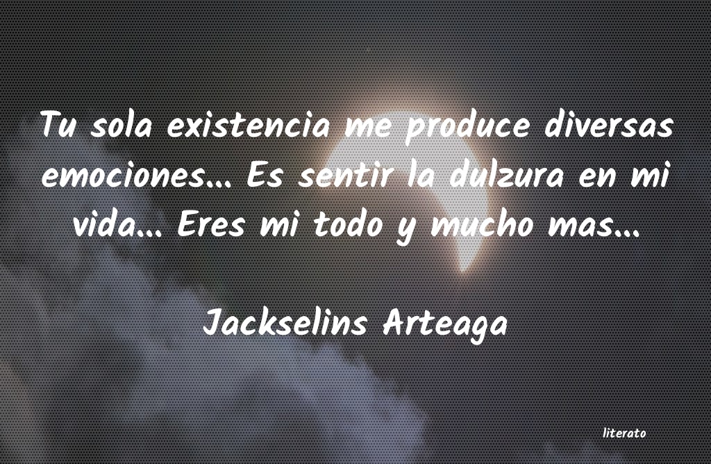 frases de Jackselins Arteaga