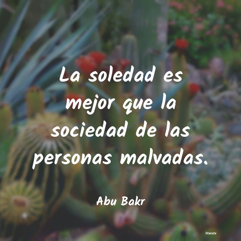 frases de Abu Bakr