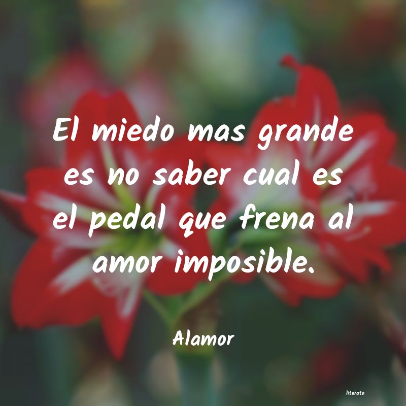 frases de Alamor