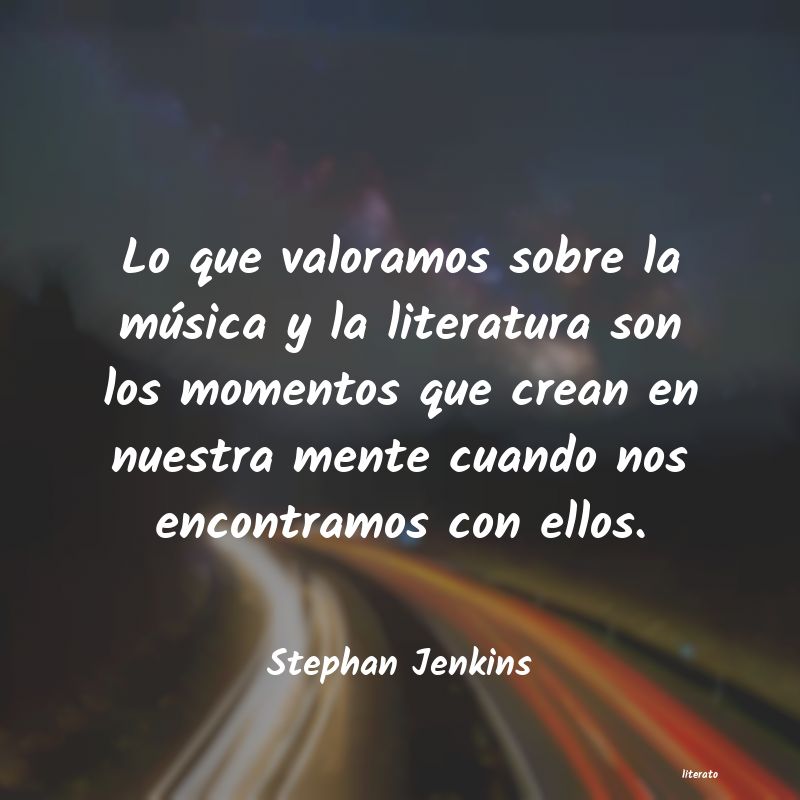 Frases de Stephan Jenkins