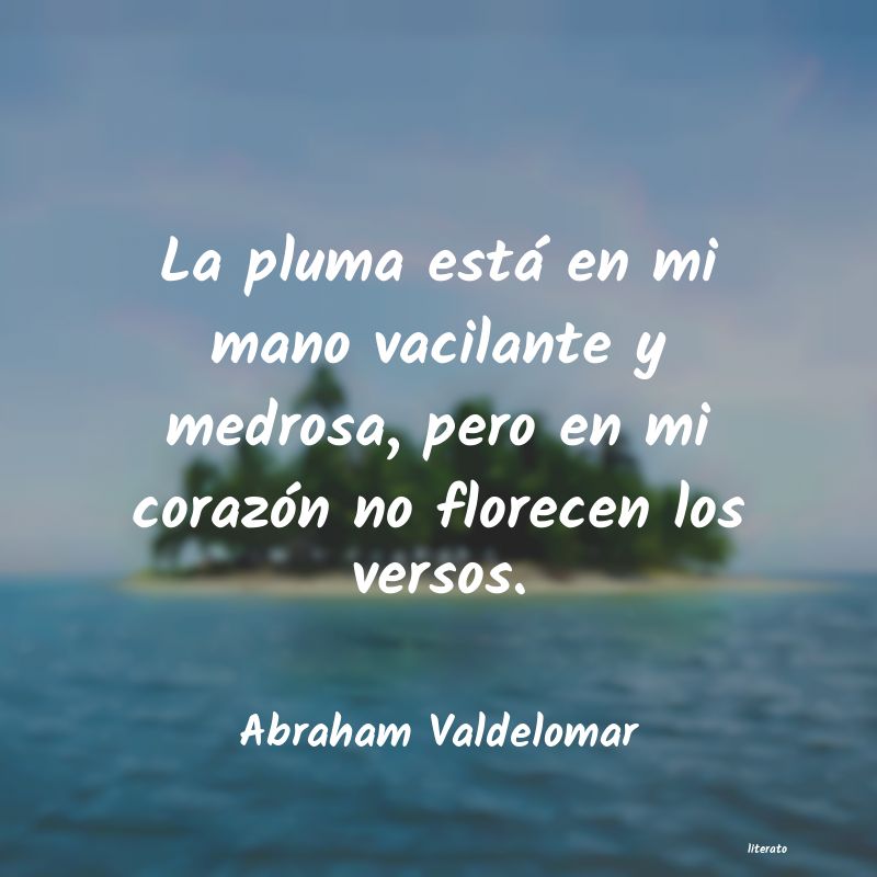 frases de Abraham Valdelomar