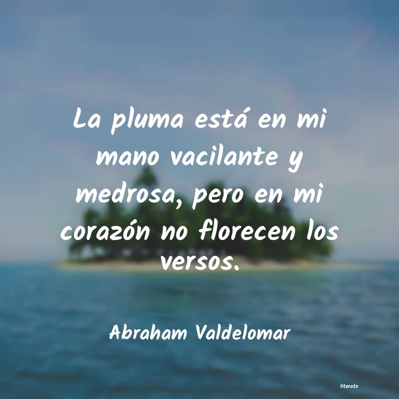 Frases de Abraham Valdelomar