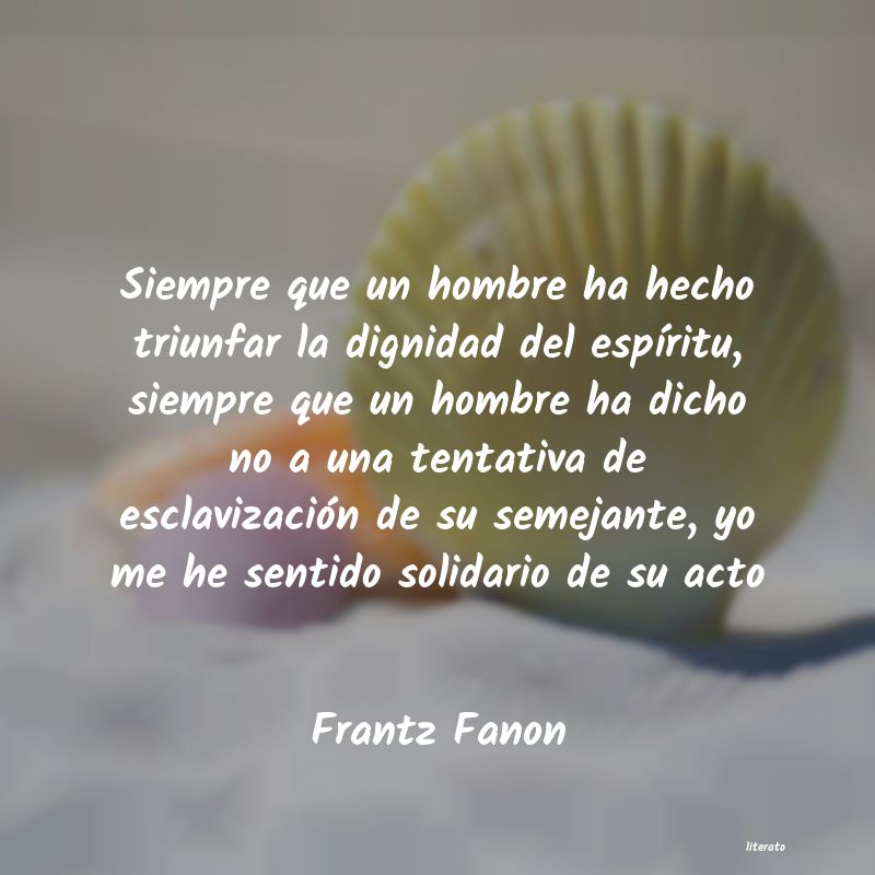 Frases de Frantz Fanon