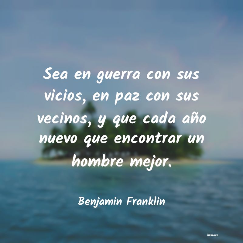 frases de Benjamin Franklin
