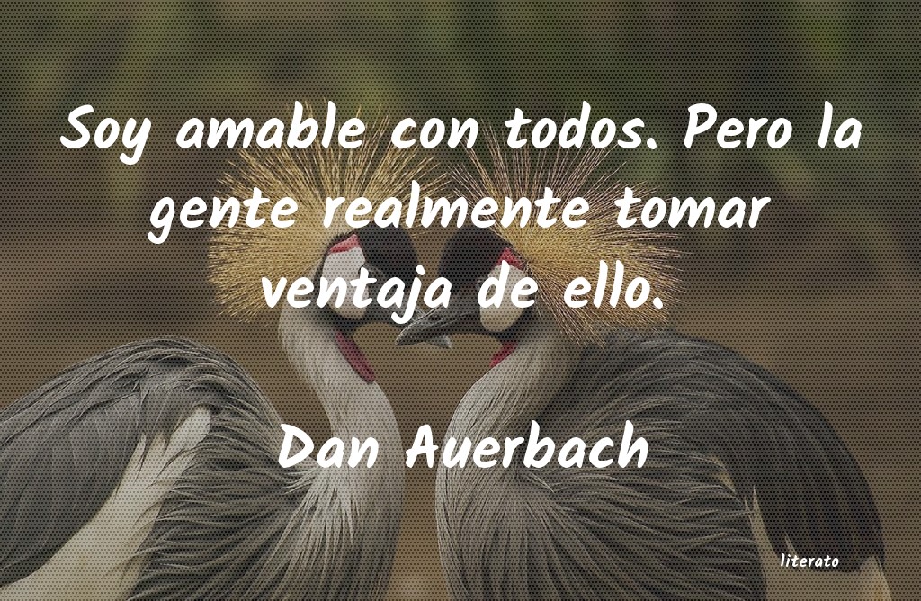 Frases de Dan Auerbach