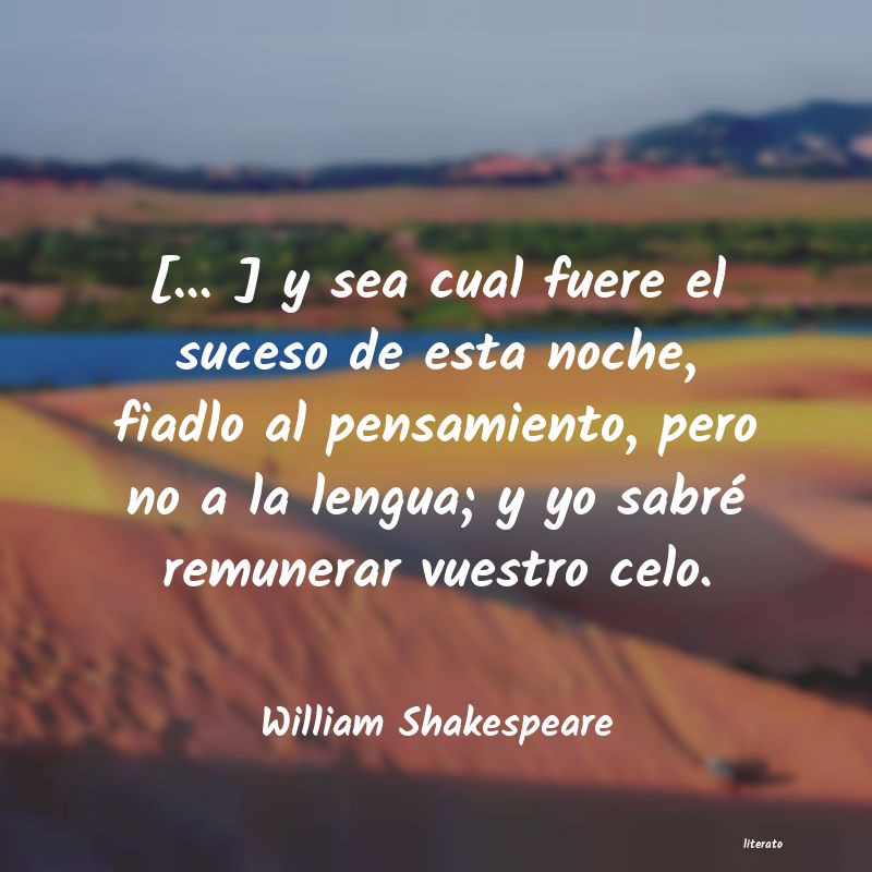 frases de William Shakespeare