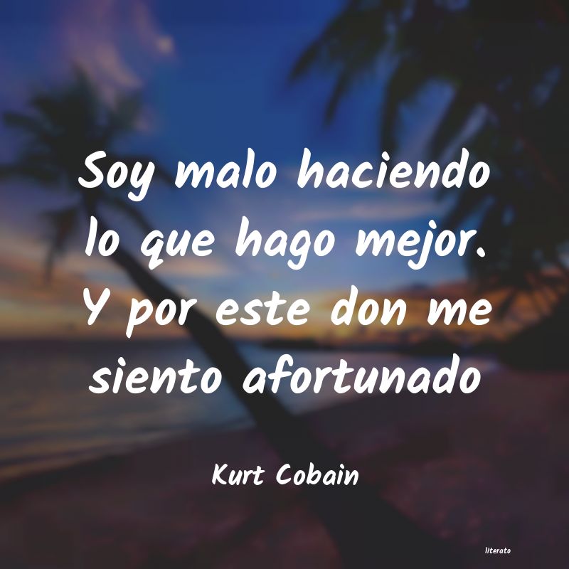 frases de Kurt Cobain