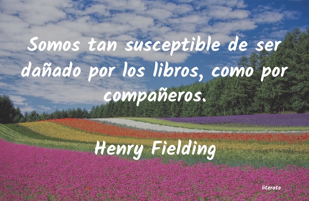 frases de Henry Fielding
