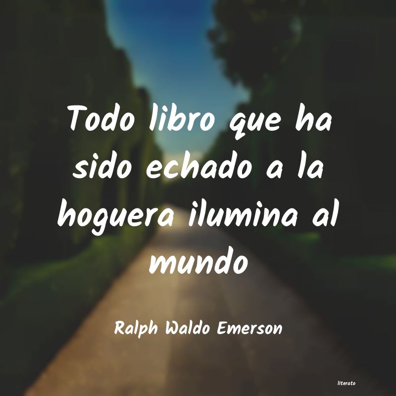 Frases de Ralph Waldo Emerson