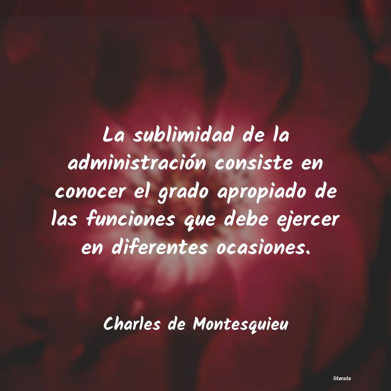 Frases de Charles de Montesquieu