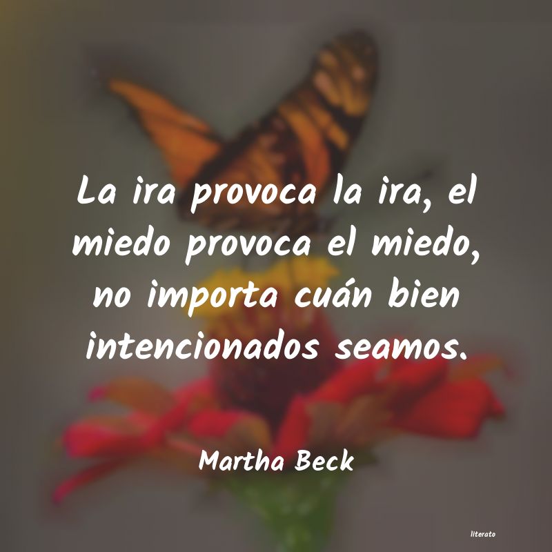 Frases de Martha Beck