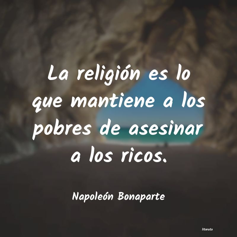 frases de Napoleón Bonaparte