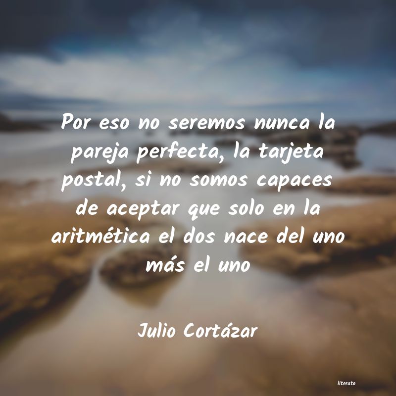 Julio Cortázar: Por eso no seremos nunca la pa