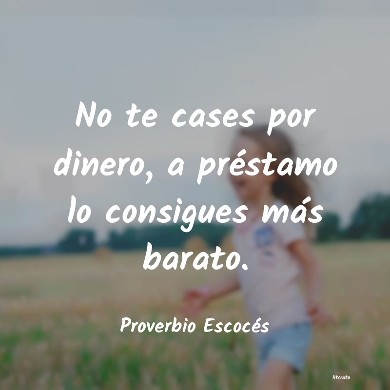 Frases de Proverbio Escocés