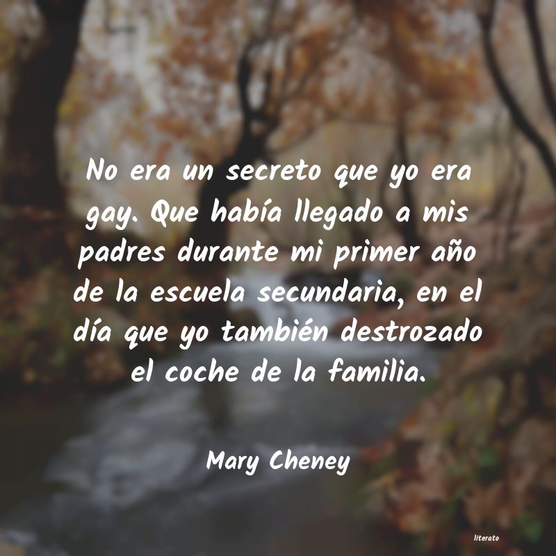 Frases de Mary Cheney