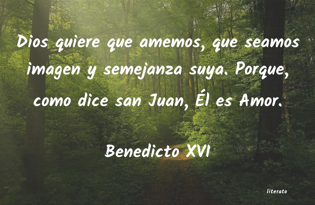 Frases de Benedicto XVI