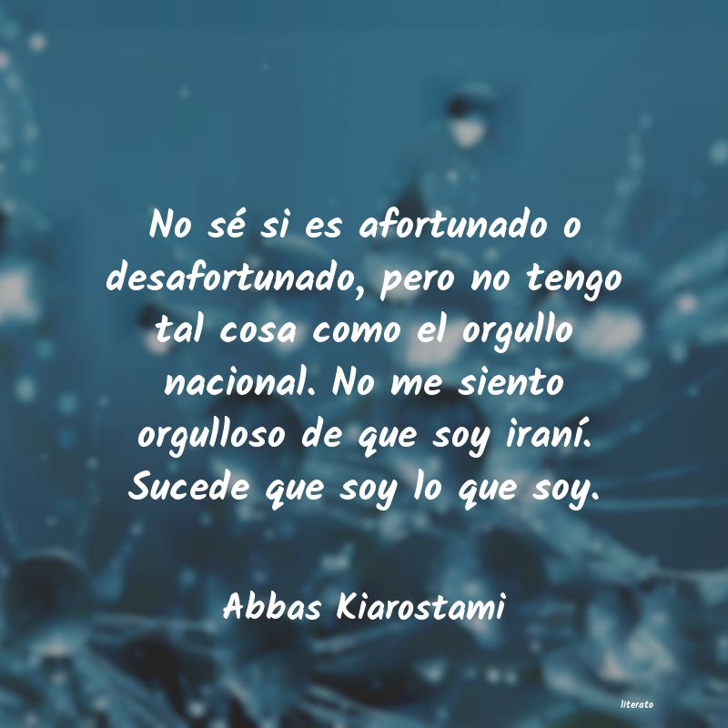 Frases de Abbas Kiarostami